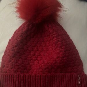 Athlete Red Cozy Does It Beanie